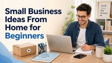 Small Business Ideas From Home for Beginners