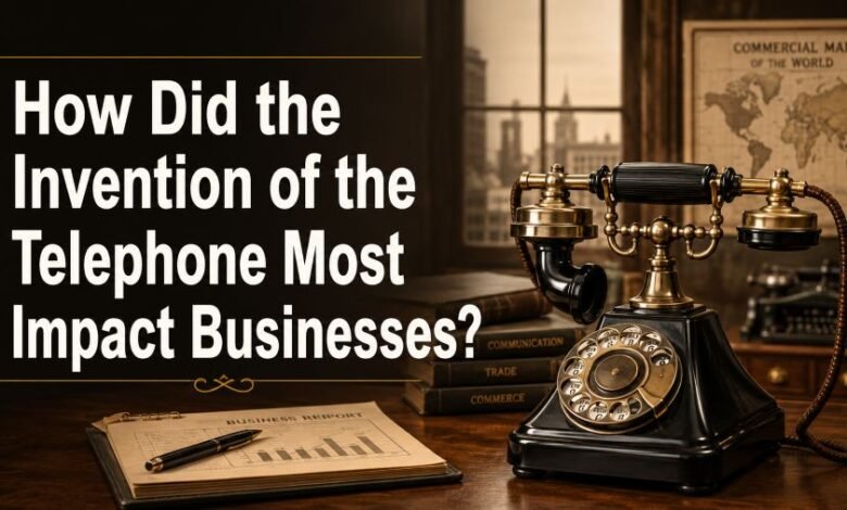 How Did the Invention of the Telephone Most Impact Businesses?
