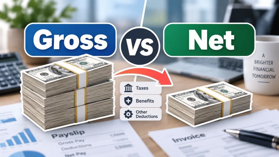 Gross Vs.net Example Gross vs Net: Differences With Examples- Business Blog Media