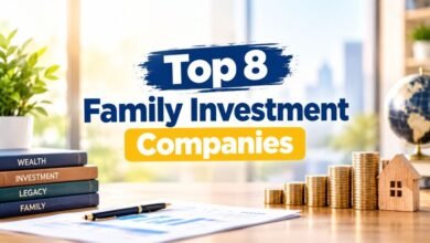 Top 8 family investment companies ranked by direct investment activity