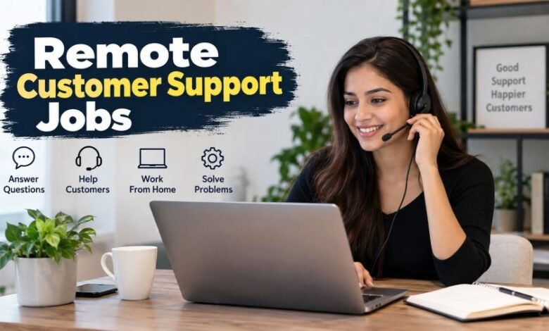 Remote customer support jobs